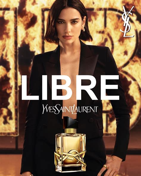 yves saint laurent pubblicita dua lipa|yves saint laurentlibre intense.